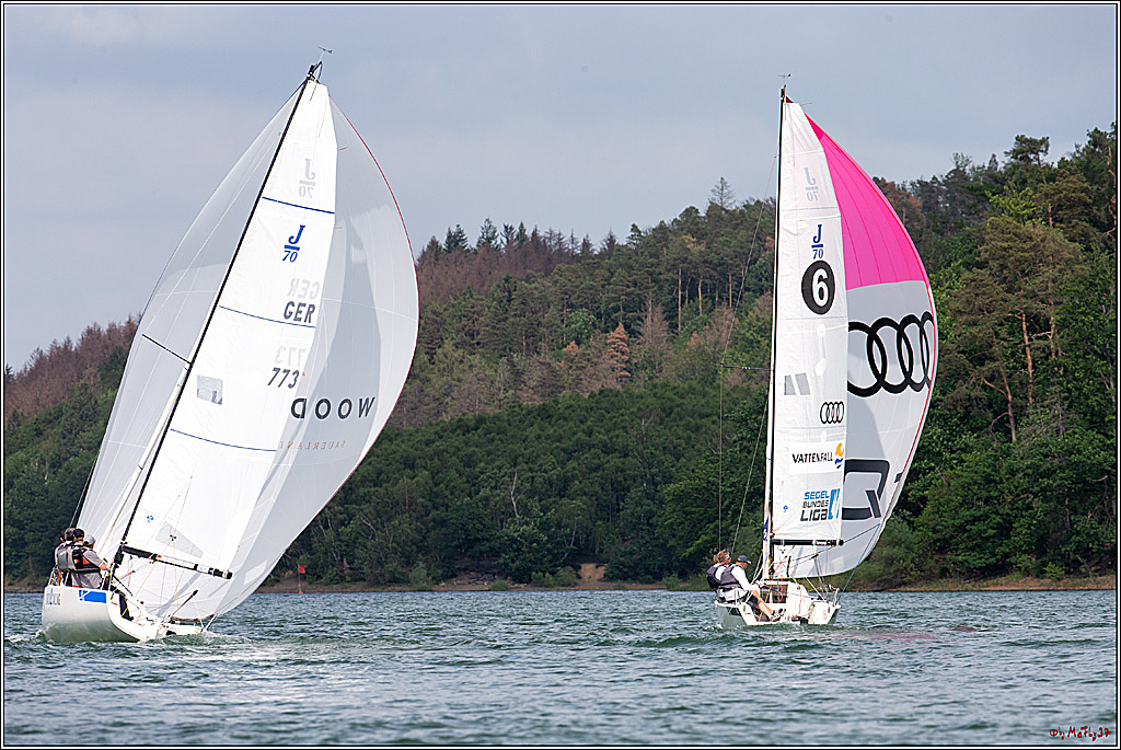 J70 - WOODLAND, 12.06.2021 Segelboot; Segeln; Woodland; Spinnaker; J70; Sorpesee; Sauerland